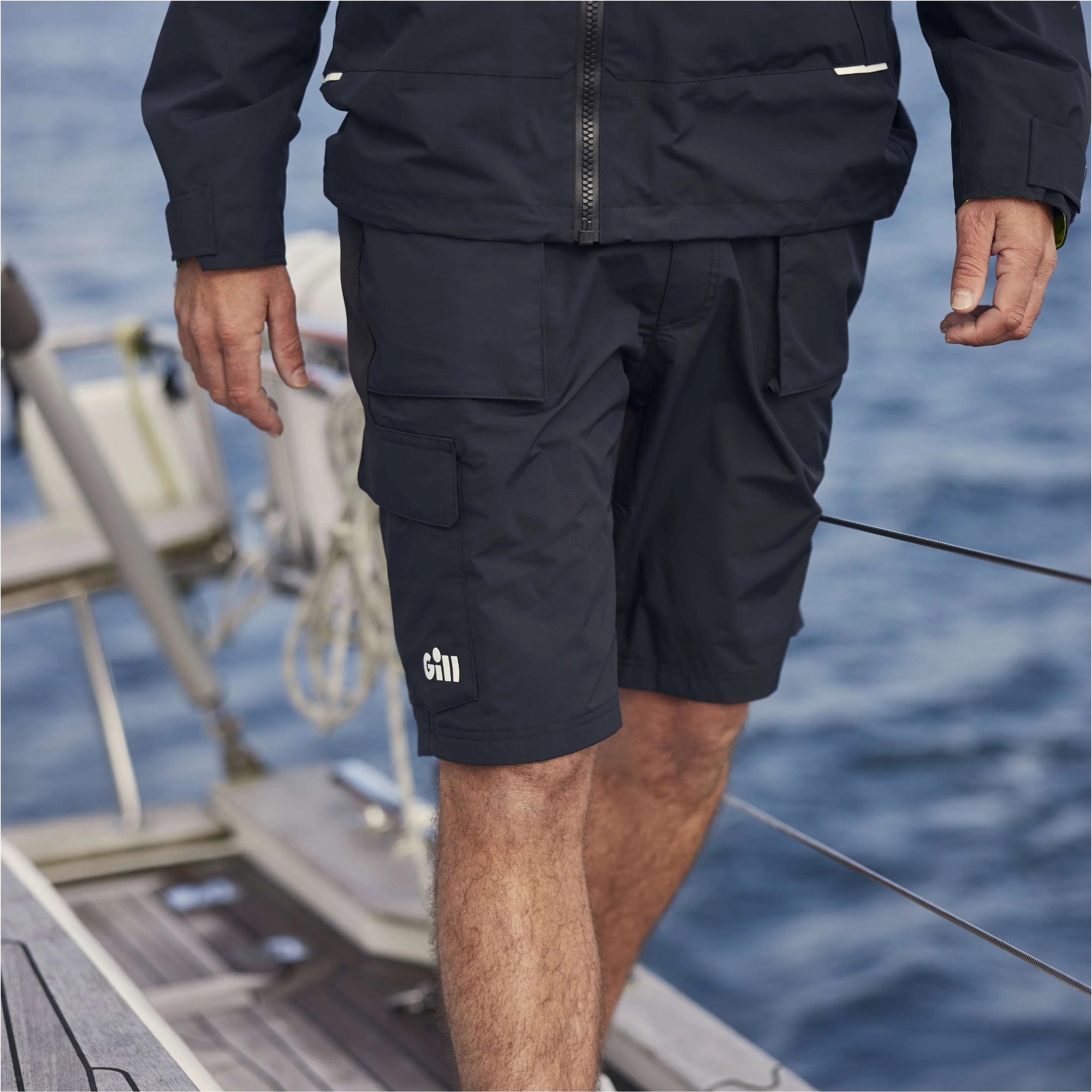 2026 Gill Mens OS3 Coastal Sailing Shorts OS33SH - Black